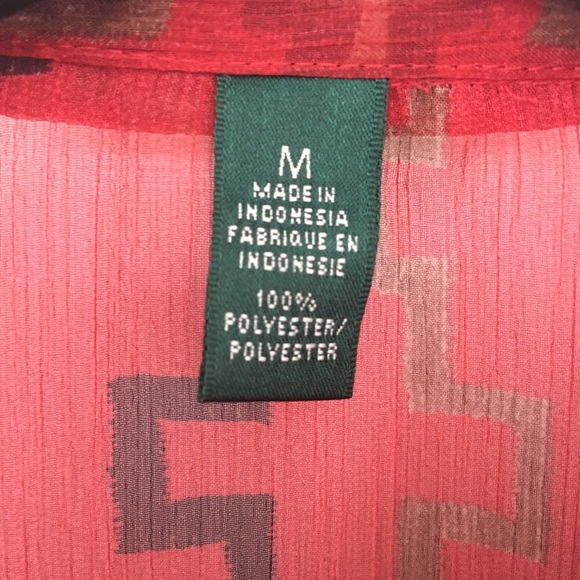 Ralph Lauren aztec print blouse - Picture 5 of 7